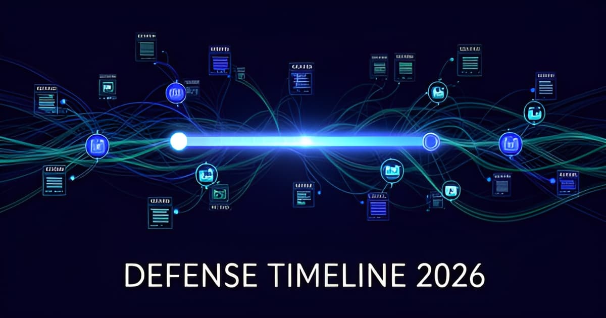 Legal Timeline Template: The Defense Attorney's 2026 Guide